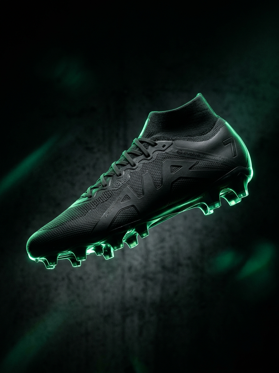 Black World Cup Velocity Cleat